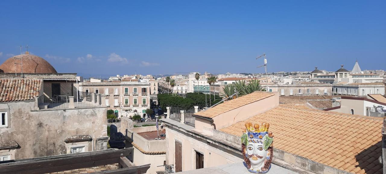 La Terrazza Di Apollo Al Centro Di Ortigia Leilighet Syracuse Eksteriør bilde